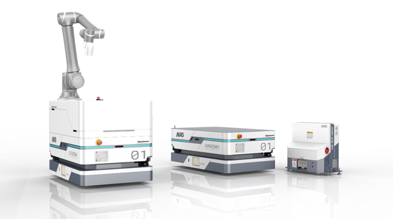 部落先锋數位開發的自主式移動機器人（AMR250M），搭配全向輪並結合AI演算法、2D LiDAR、3D攝影機等技術，協助客戶實現產線全自動化